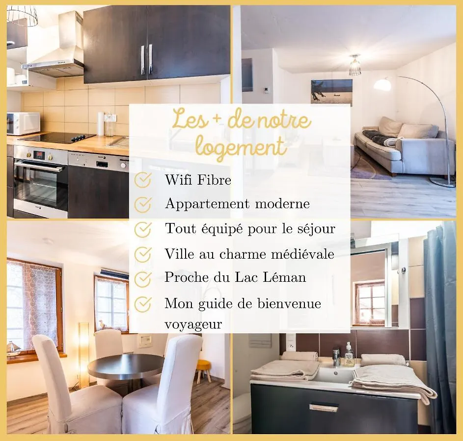 Maison En Duplex I Yvoire I Lac Leman I Medievale 0*,