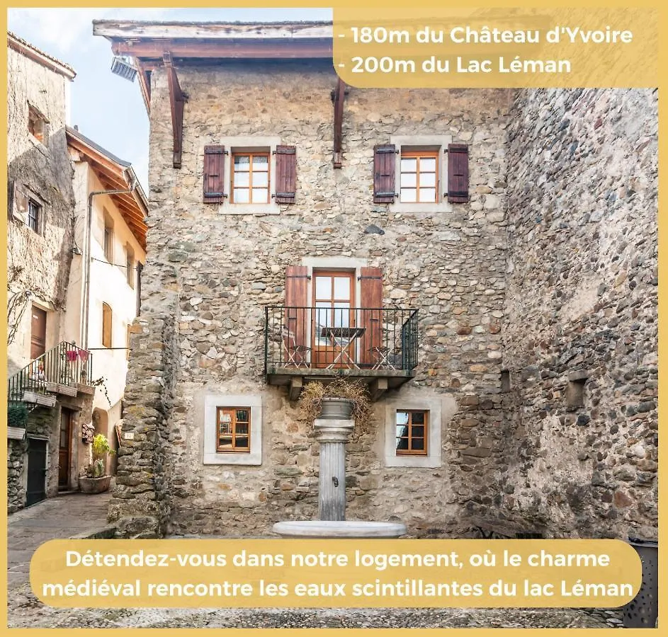 Maison En Duplex I Yvoire I Lac Leman I Medievale location
